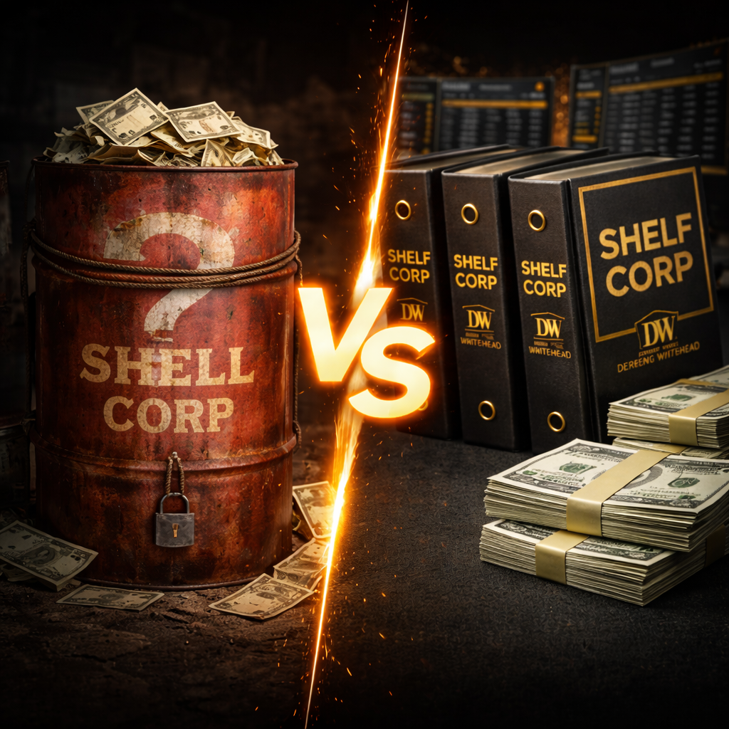 Shell vs. Shelf Corporations A Confusion Worth Clearing Up